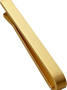 Sleek Black Silver Tie Clips for Men - Stylish Tie Bar & Pin, Made in Japan